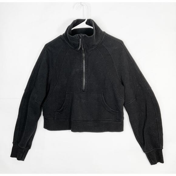 Lululemon Scuba Oversized Black Funnel Neck XS/S - Picture 2 of 4